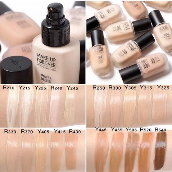 MAKE UP FOR EVER WATER BLEND FOUNDATION