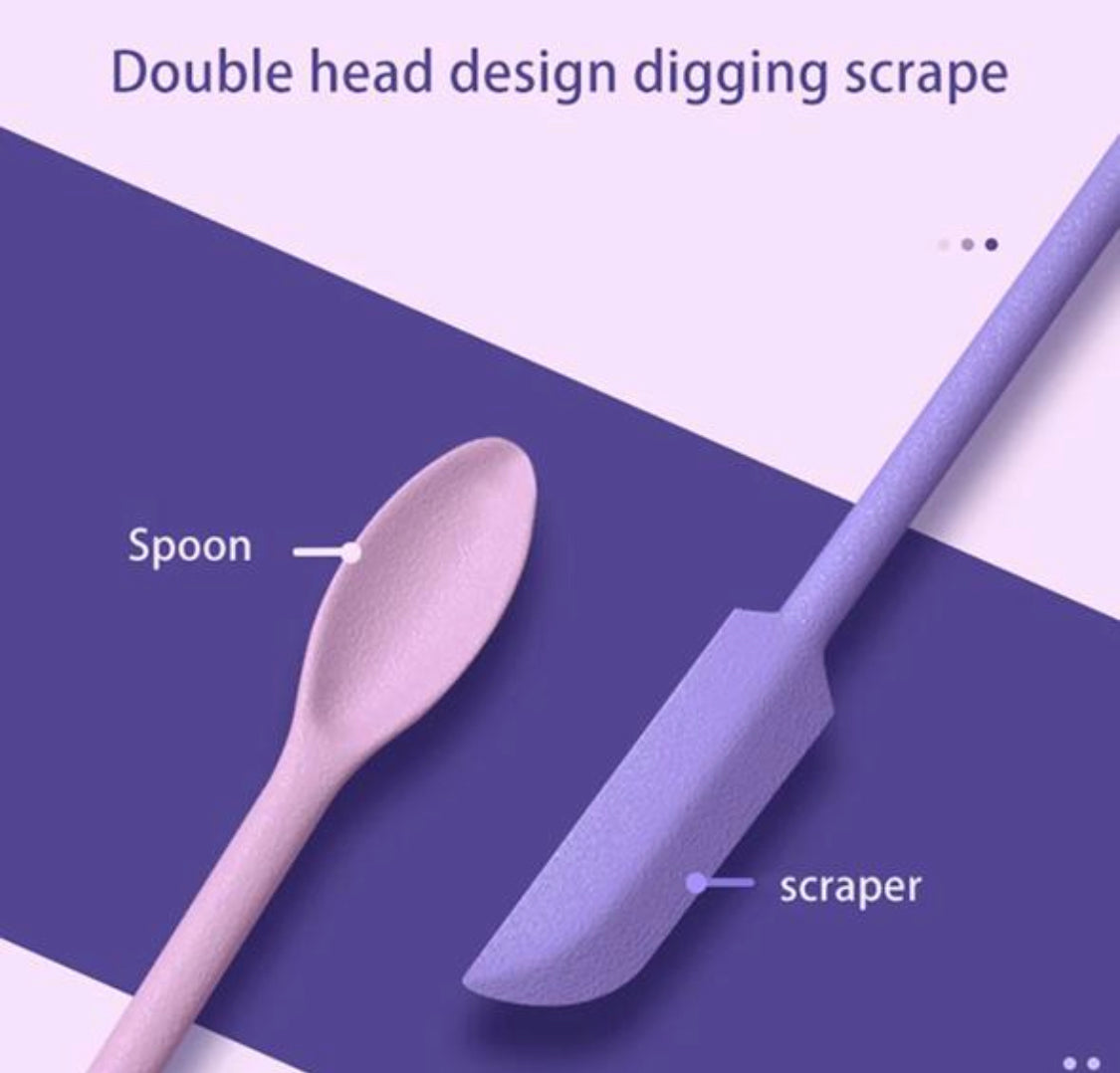 PURPLE SILICON MINI SPOON SET