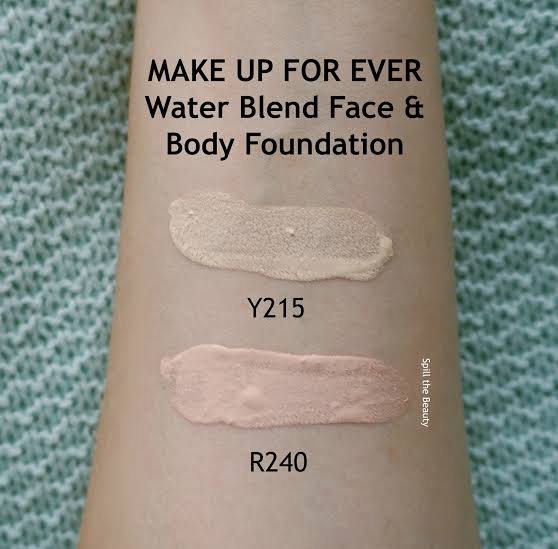 MAKE UP FOR EVER WATER BLEND FOUNDATION