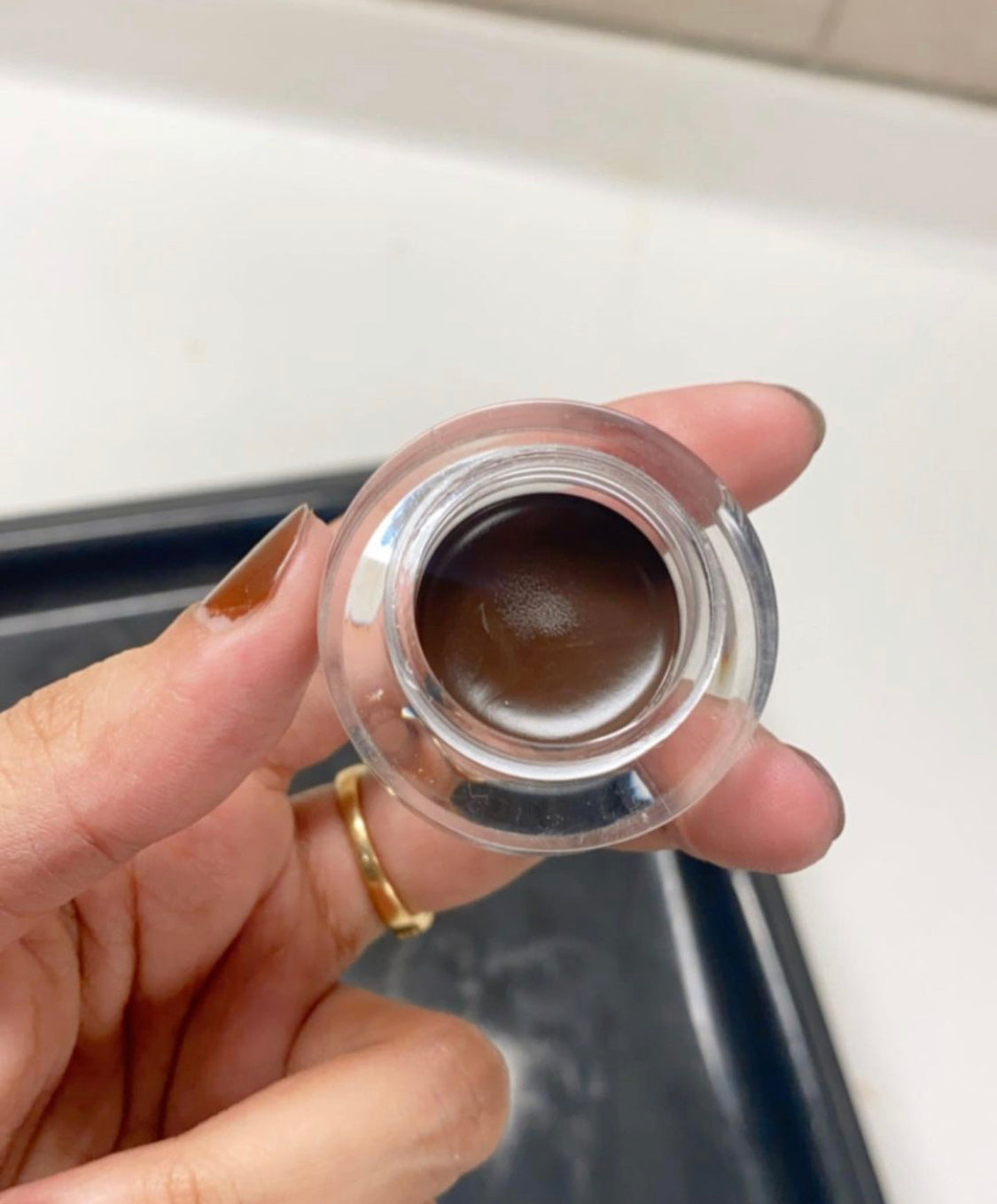 SHILLS BROWN EYE BROW GEL AND EYE LINER