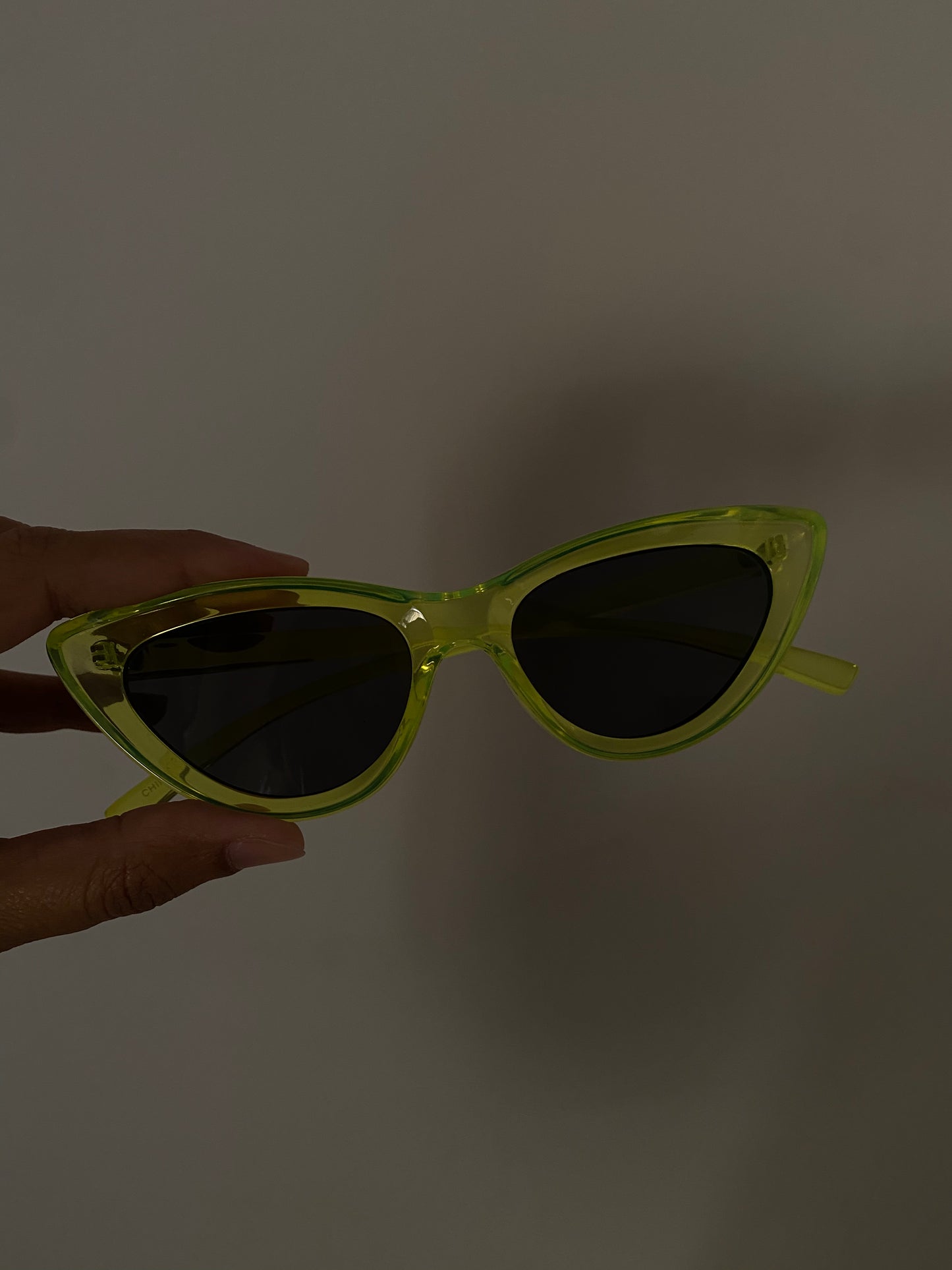 NEON CAT EYED SHADES