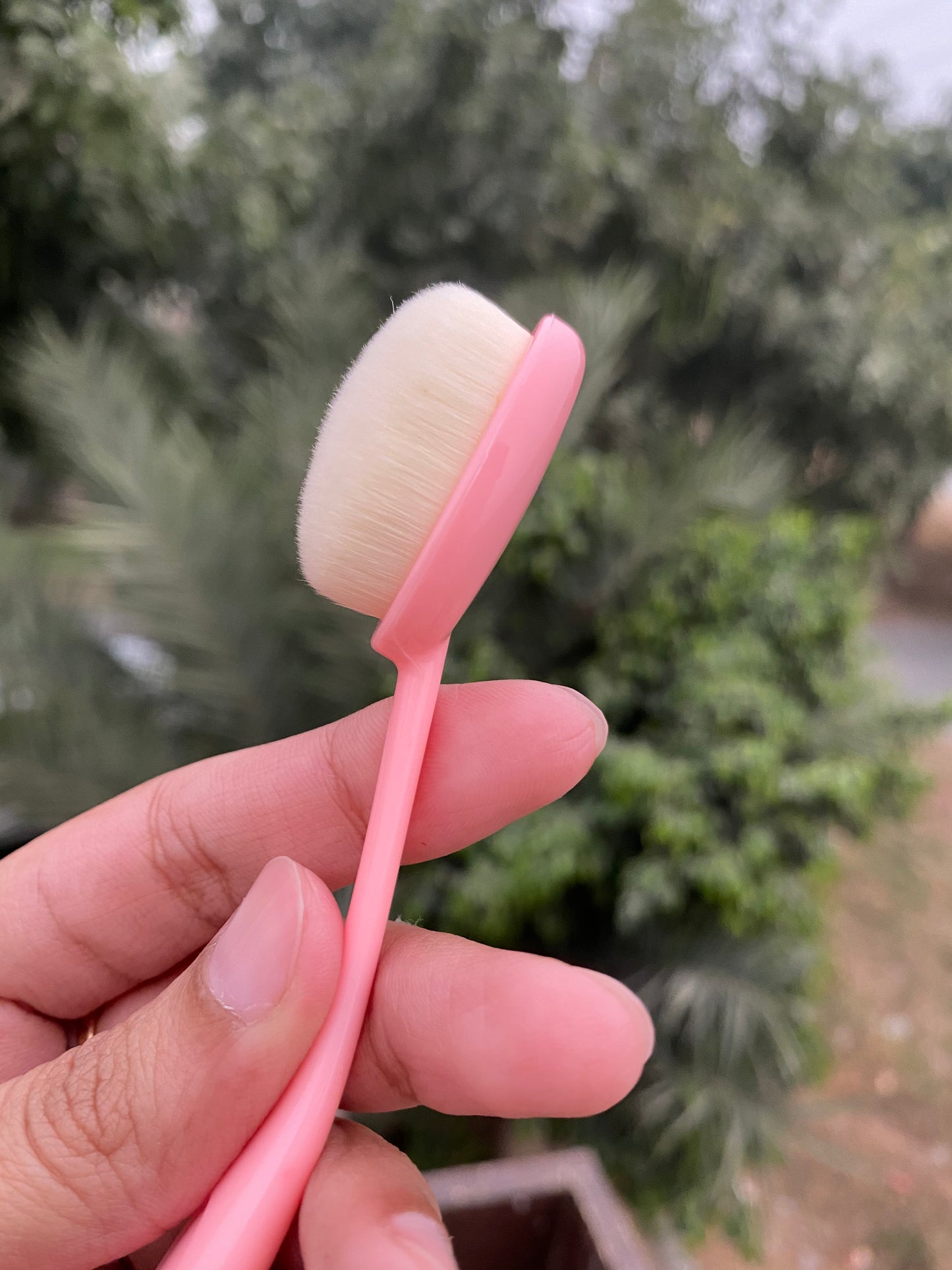 PINK MINT BEAR BRUSH