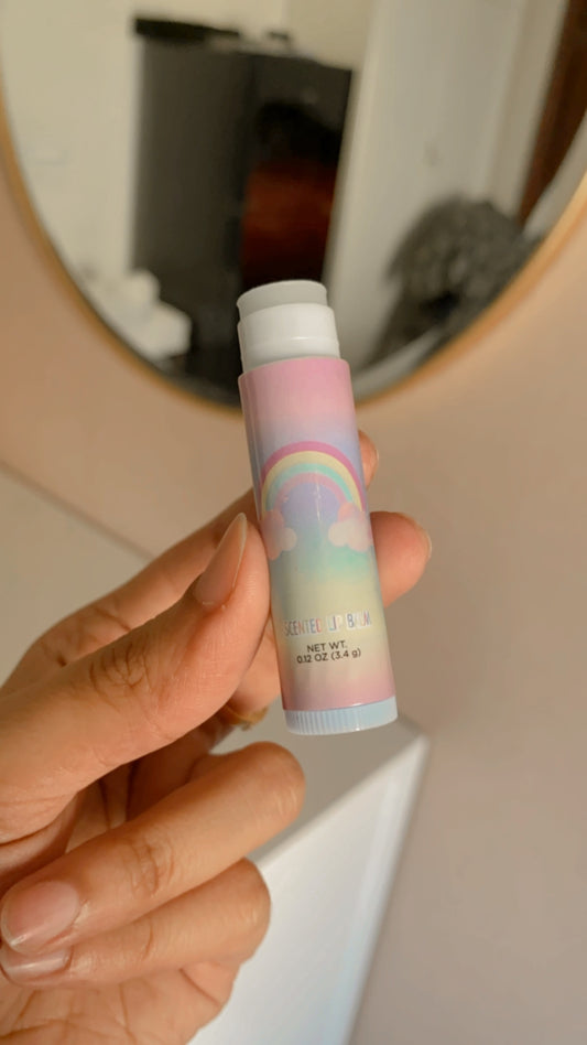 SCENTED RAINBOW LIP BALM CHAP STICK