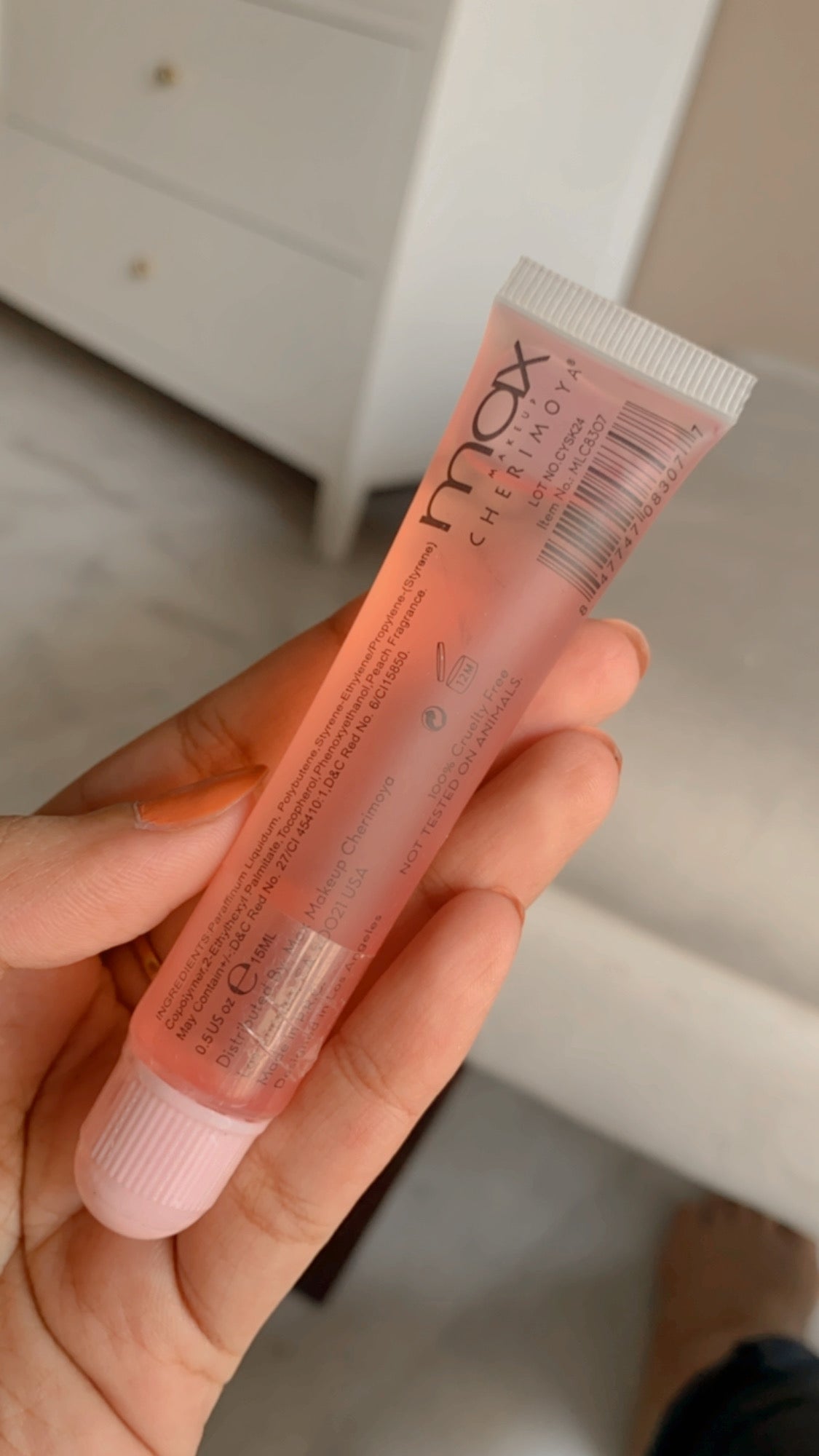 MAX SHINY LIP GLOSS TRANSPARENT